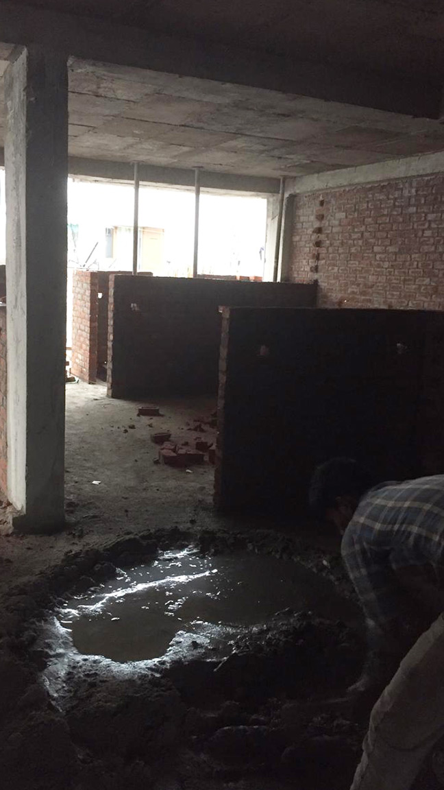 Residential Floor Construction in East of Kailash