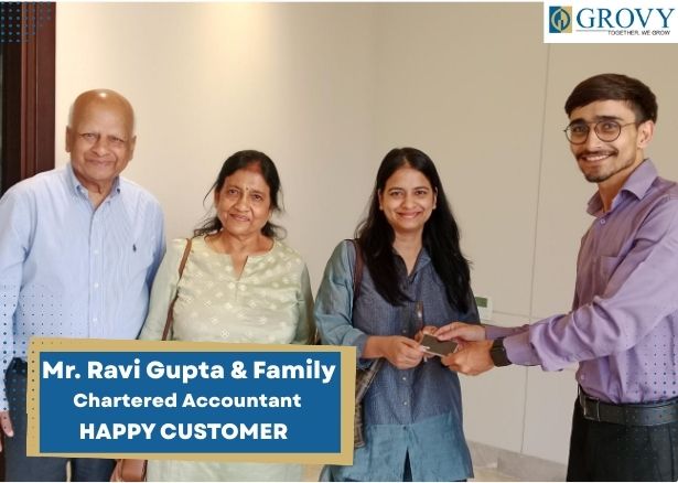 Renu Gupta & family - Grovy's Happy Customer