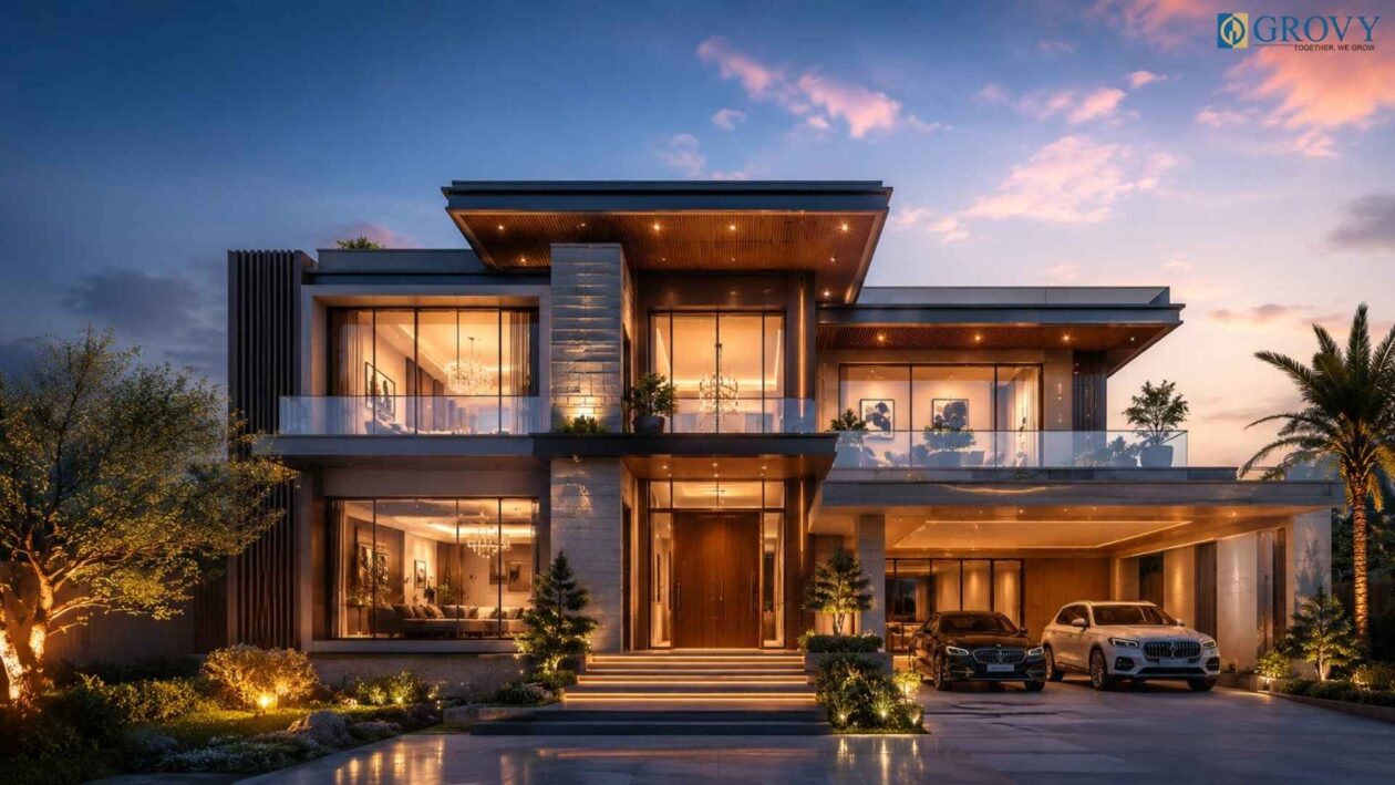 construction company in delhi-Grovy India