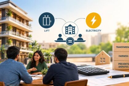 How Do We Ensure a Fair Common Expense Split (Lift & Electricity) in Builder Floors