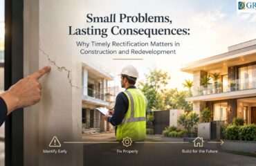 Small Problems, Lasting Consequences Why Timely Rectification Matters in Construction and Redevelopment